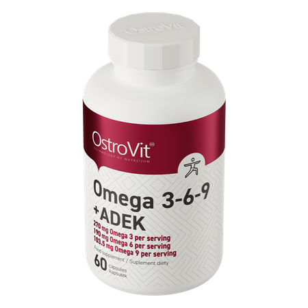 OstroVit Omega 3-6-9 + ADEK 60caps — Capsules view 2