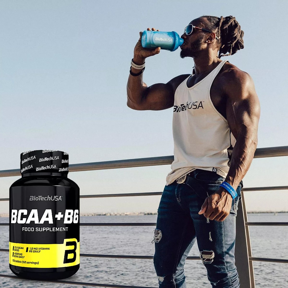 BIOTECHUSA BCAA+B6 200tab — Tabs view 2