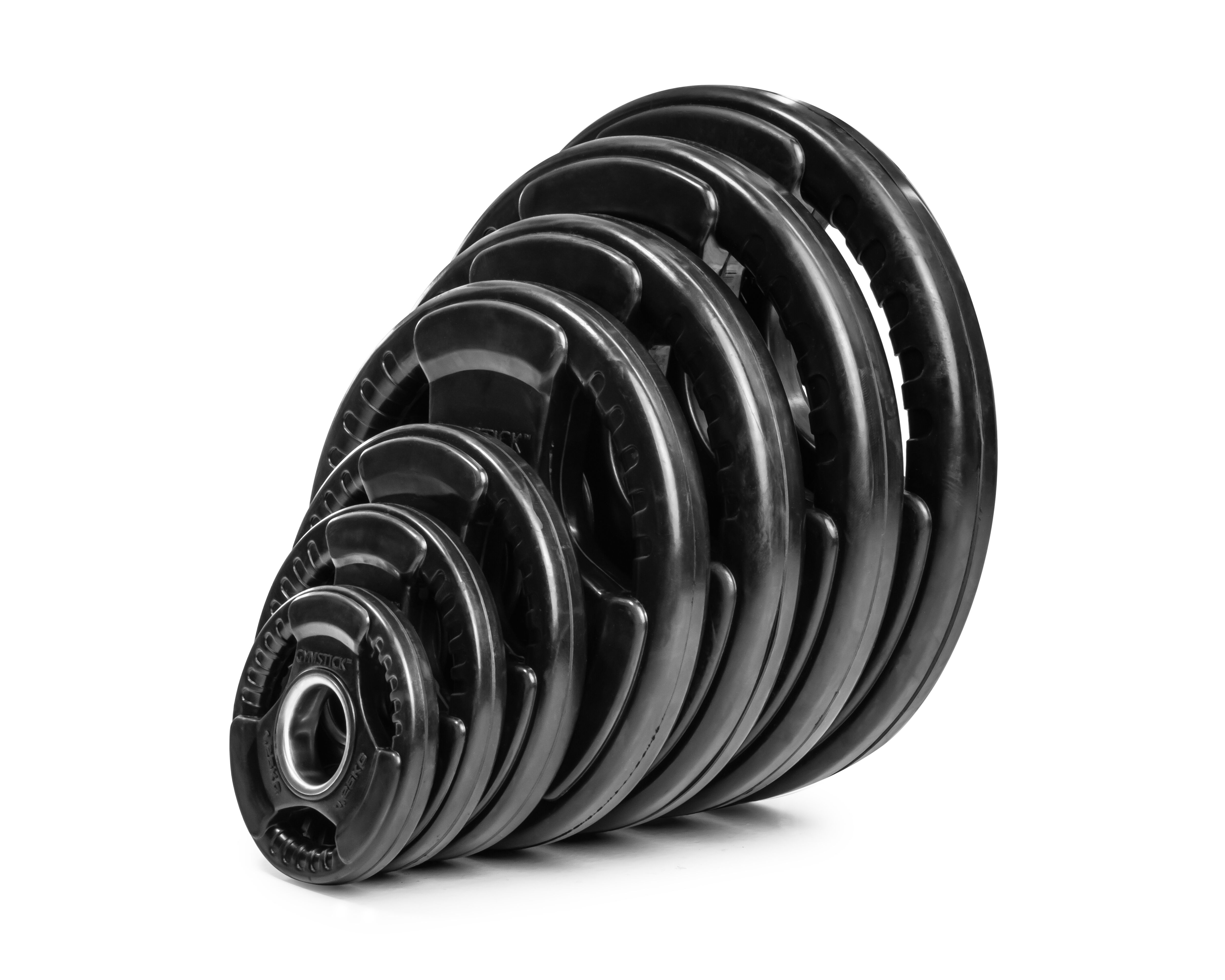 Kummeeritud raskusketas Gymstick Rubber Weight Plate 1.25 kg view 3