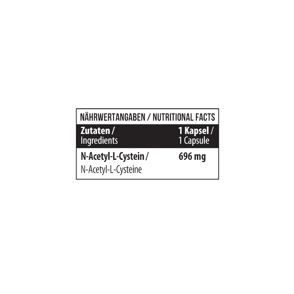 MST NAC  N-Acetyl-L-Cysteine 696mg 60caps — Capsules view 4