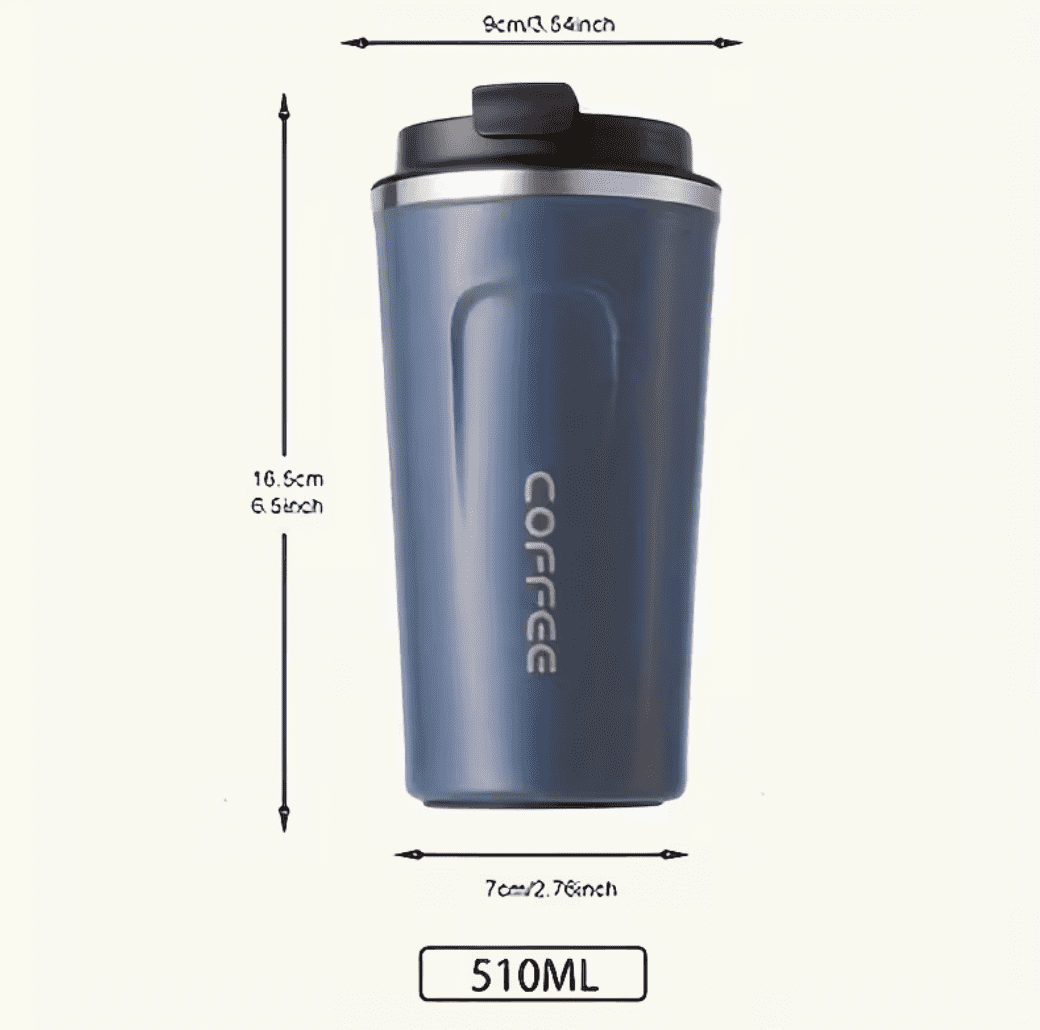 Termoskruus 510ml sinine — Accessory view 3