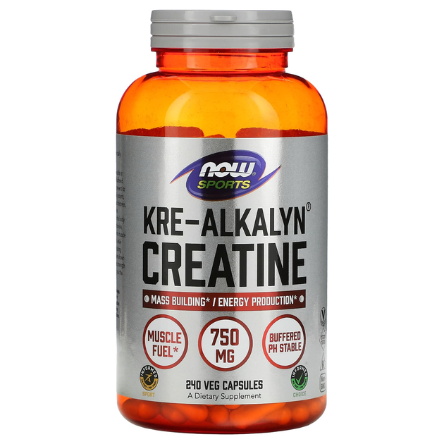 NOW Kre-Alkalyn (R) Creatine 750mg 240caps