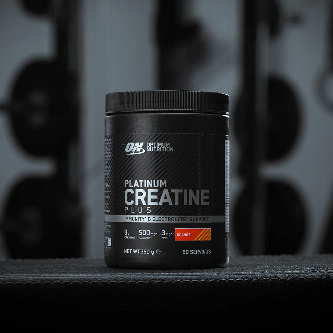 Optimum-nutrition Platinum Creatine Plus 350g Apelsin — Orange — Powder view 2