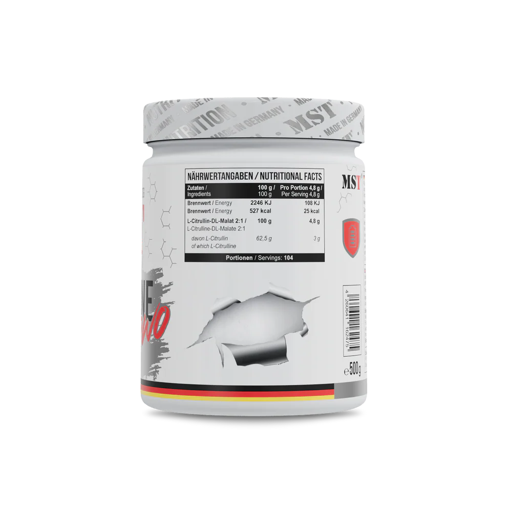 MST Citrulline 500g Maitsestamata — Powder view 2