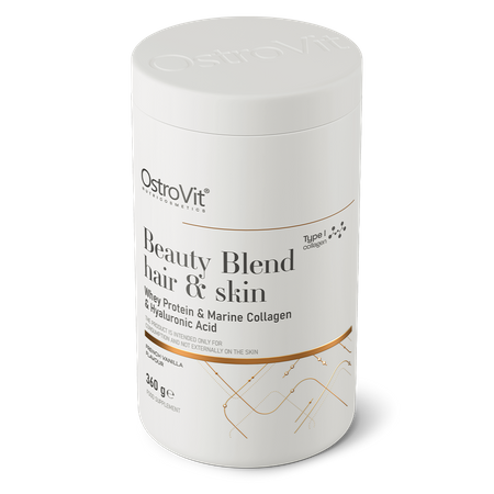 OstroVit Beauty Blend for Shape 360g Kreemjas maasikas — Strawberry — Powder view 2