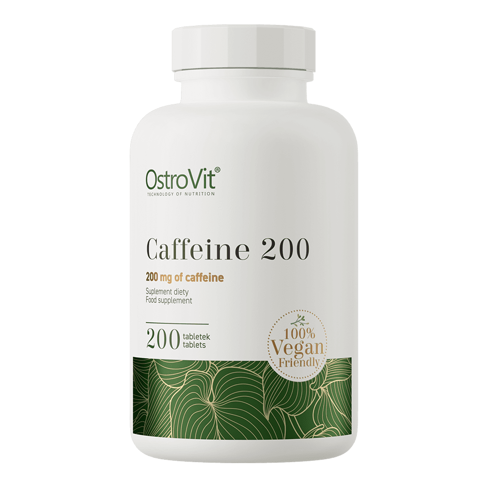 OstroVit Caffeine 200mg VEGE 200tabs