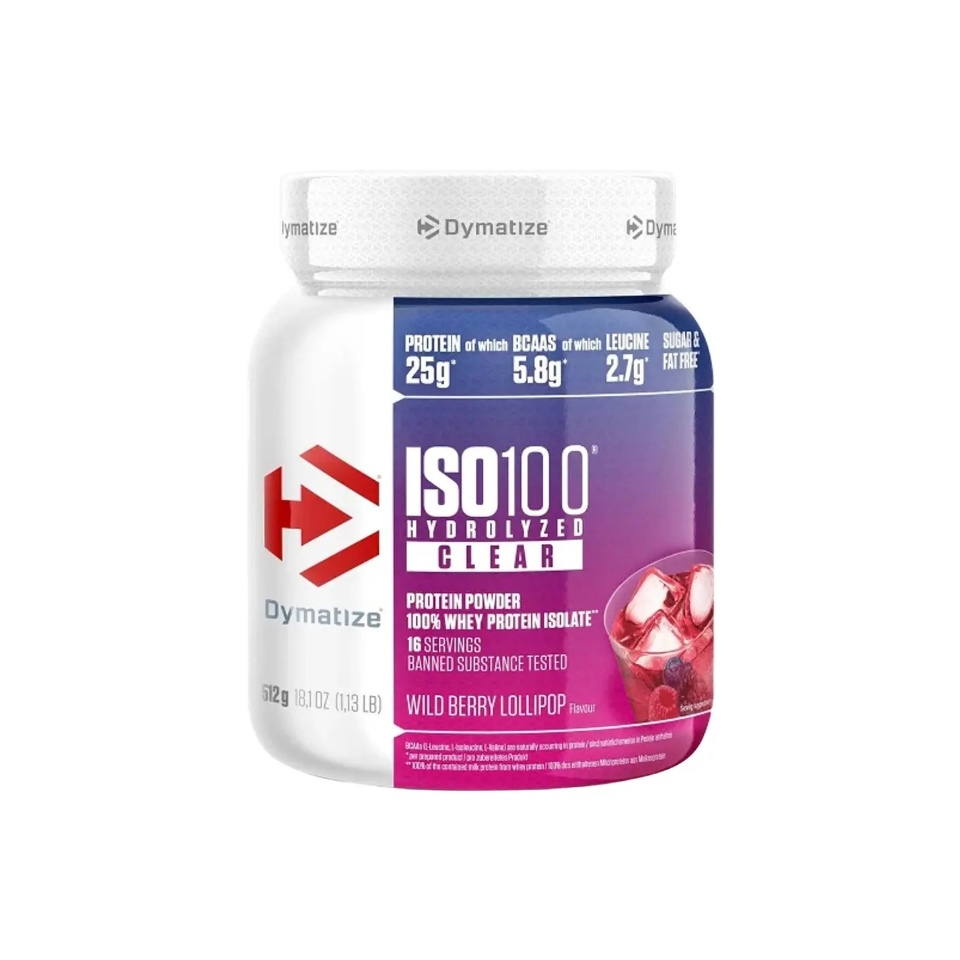 Dymatize ISO 100 Hydrolyzed clear whey protein 512g Metsmarja