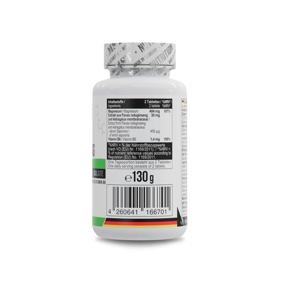 MST Magnesium Triple-Mag 60tabs — Tabs view 2