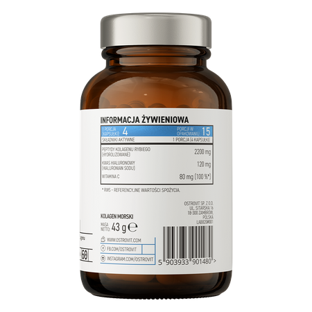 OstroVit Pharma Marine Collagen 60caps — Capsules view 3