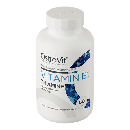 OstroVit Vitamin B1 Thiamine 60caps — Capsules view 2
