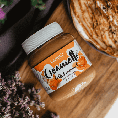OstroVit Creametto 350g Soolatud karamell — Salted Caramel — Powder view 2