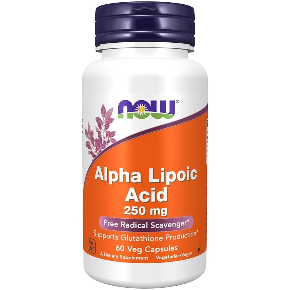 NOW Alpha Lipoic Acid 250mg 60 veg caps