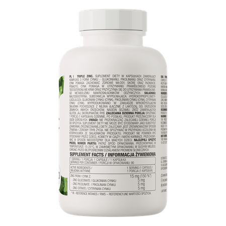 OstroVit Triple Zinc 90caps — Capsules view 3