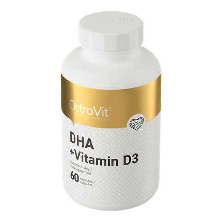 OstroVit DHA + Vitamin D3 60caps — Capsules view 2