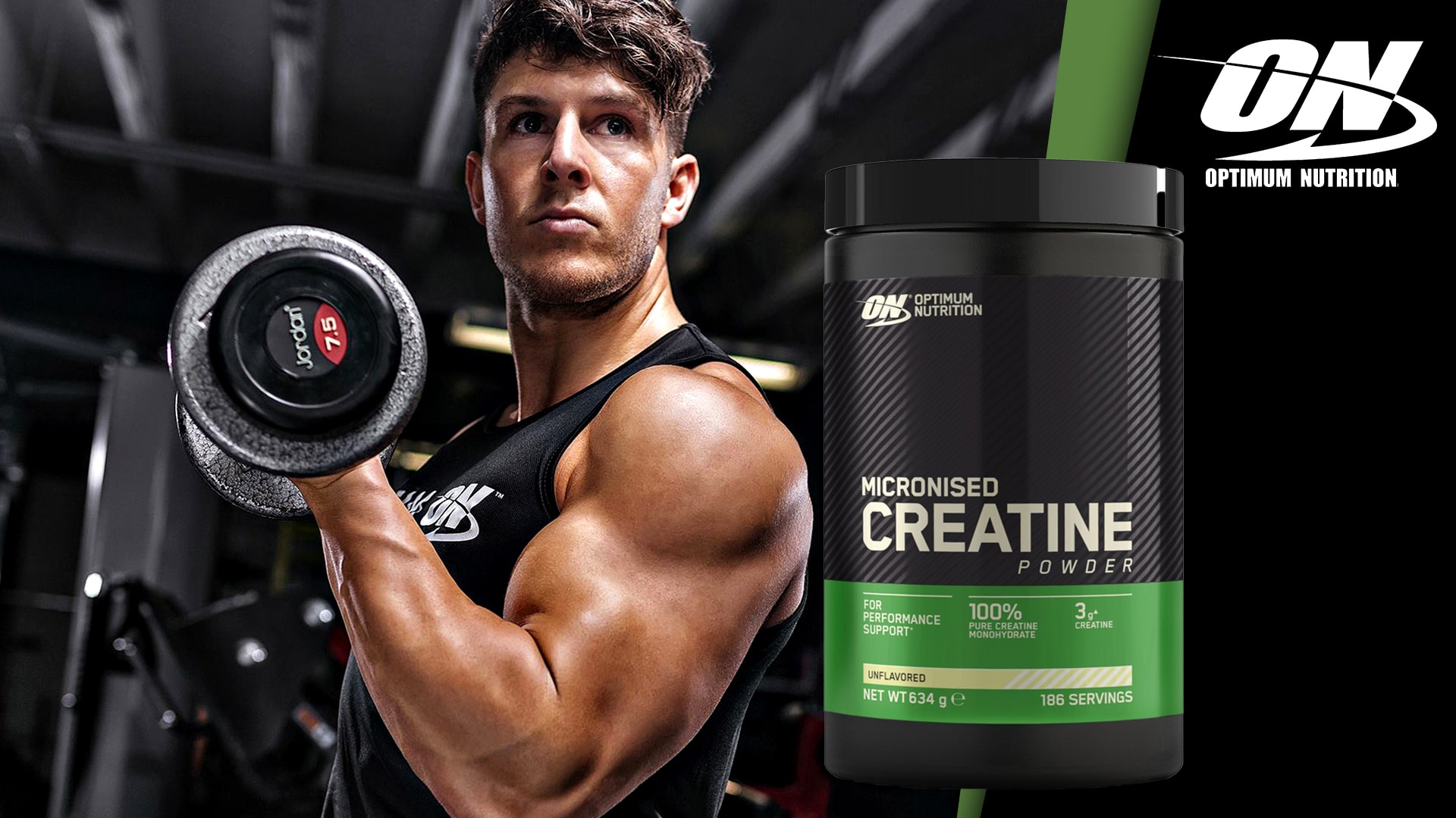 Optimum-nutrition Micronised Creatine 634g — Powder view 2