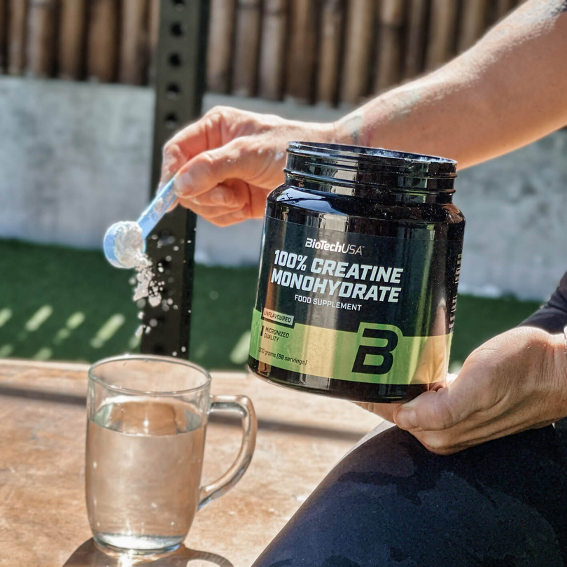 BIOTECHUSA Micronized creatine monohydrate 500g — Unflavored — Powder view 2