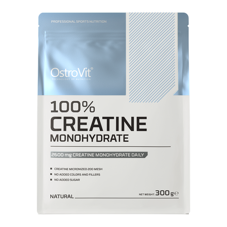 OstroVit Creatine Monohydrate 300g Naturaalne — Unflavored — Powder view 2