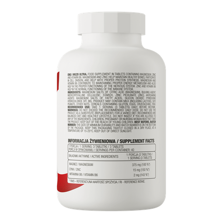 OstroVit MgZB Ultra 120tabs — Capsules view 3