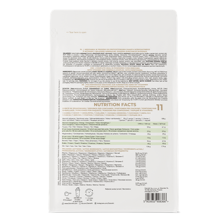 OstroVit Vegan Meal Shake 1000g Cappuccino — Powder view 3