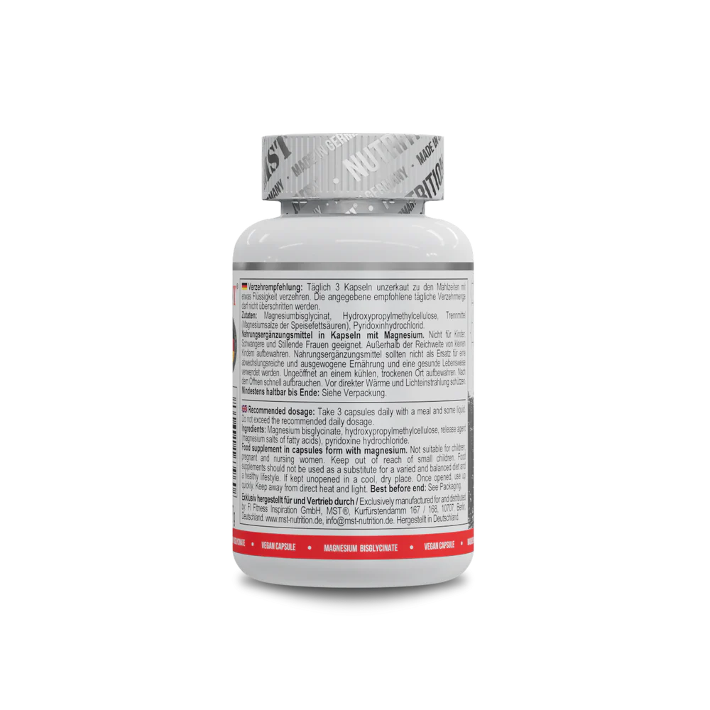 MST Magnesium Bisglycinate 90caps — Capsules view 3