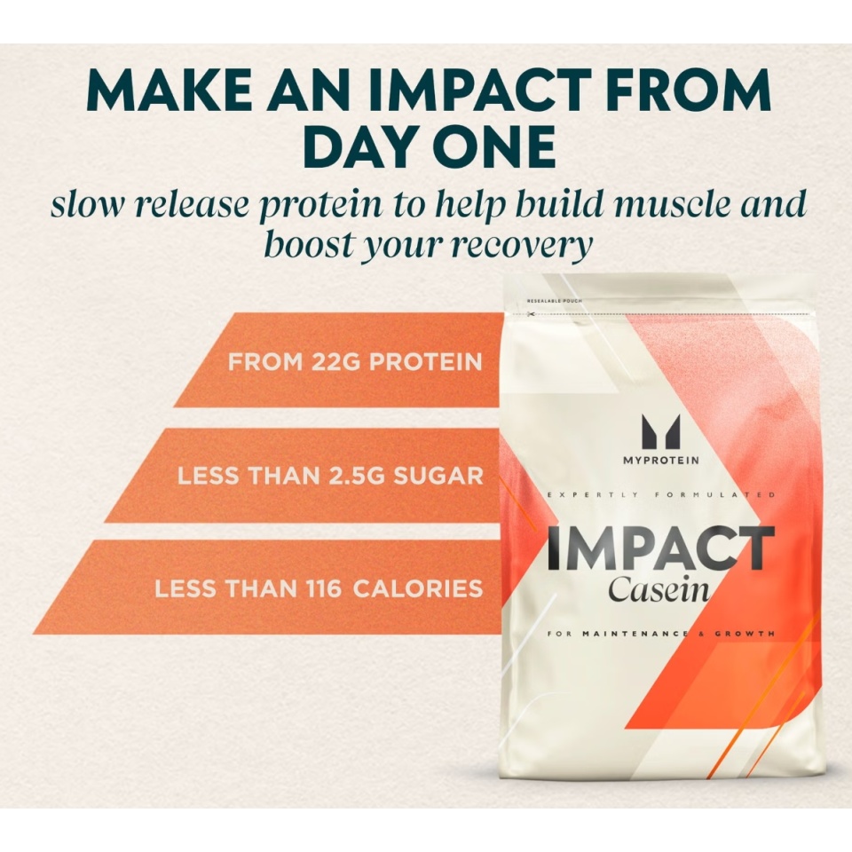 MyProtein Impact Casein 2.5kg Šokolaad — Chocolate — Powder view 2