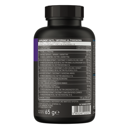 OstroVit Fat Burner eXtreme 90caps — Capsules view 3