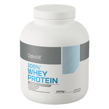 OstroVit 100% Whey Protein 2000g Šokolaadi unistus — Chocolate — Powder view 2
