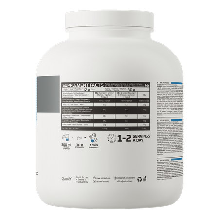 OstroVit 100% Whey Protein 2000g Šokolaadi unistus — Chocolate — Powder view 3
