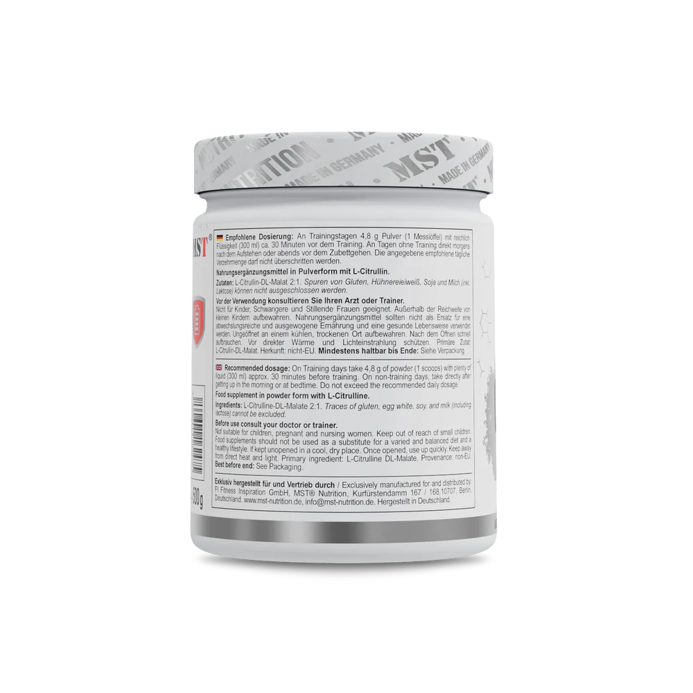 MST Citrulline 500g Maitsestamata — Powder view 3