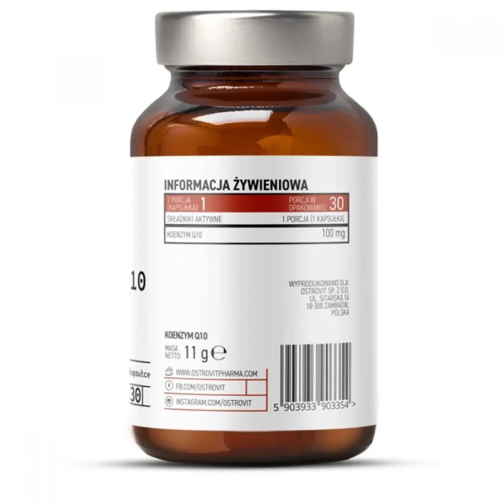 OstroVit Pharma Coenzyme Q10 30caps — Capsules view 3