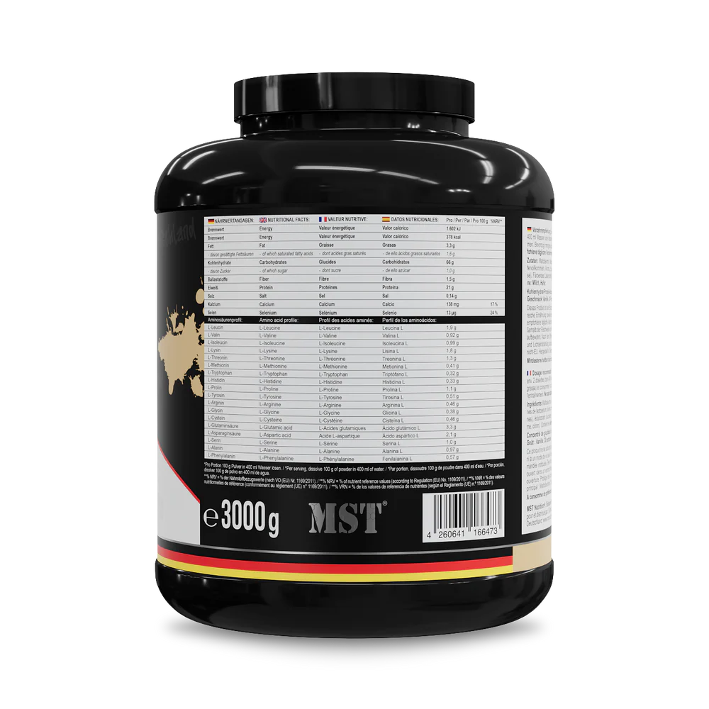 MST Mass Gainer Vanill 3kg — Vanilla — Powder view 2