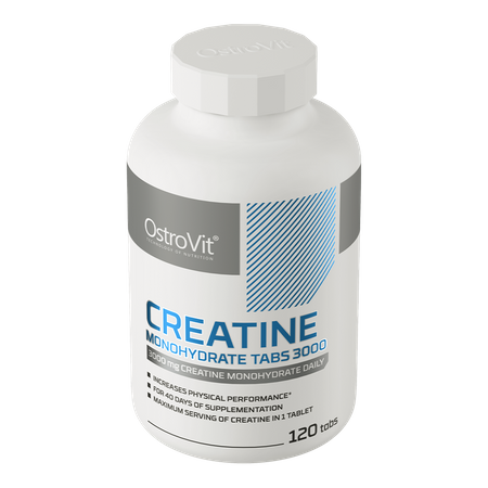 OstroVit Creatine monohydrate 3000 120tabs — Tabs view 2