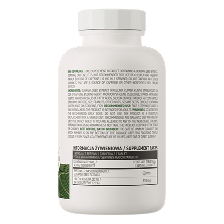 OstroVit Guarana VEGE 90tabs — Capsules view 3