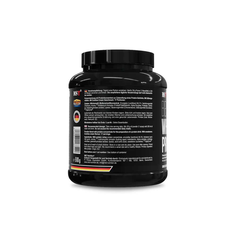MST Protein Best Whey + Enzymes 510g Küpsised ja kreem — Kupsised Ja Kreem — Powder view 3