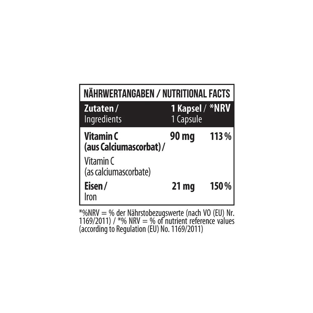 MST Iron bisglycinate 21mg 120caps — Capsules view 4