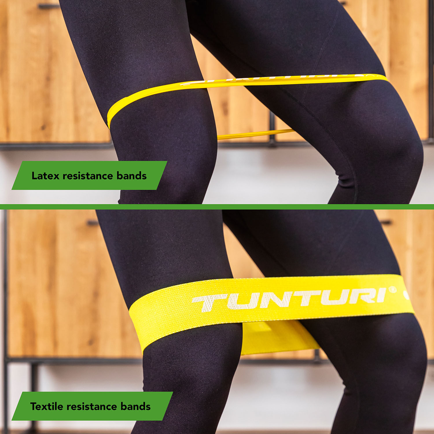 Venituskumm Tunturi Textile Light kollane view 5