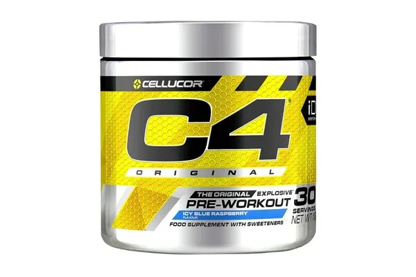 C4 Original Pre-workout 30serv Jäine sinine vaarikas