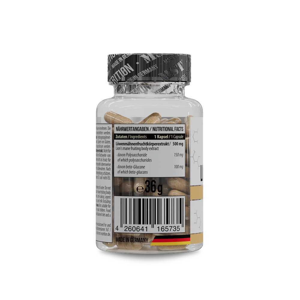 MST Lion’s mane mushroom 60caps — Capsules view 2