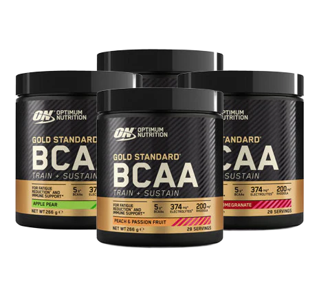 Optimum-nutrition Gold Standard BCAA 266g Maasika-kiivi — Powder view 2
