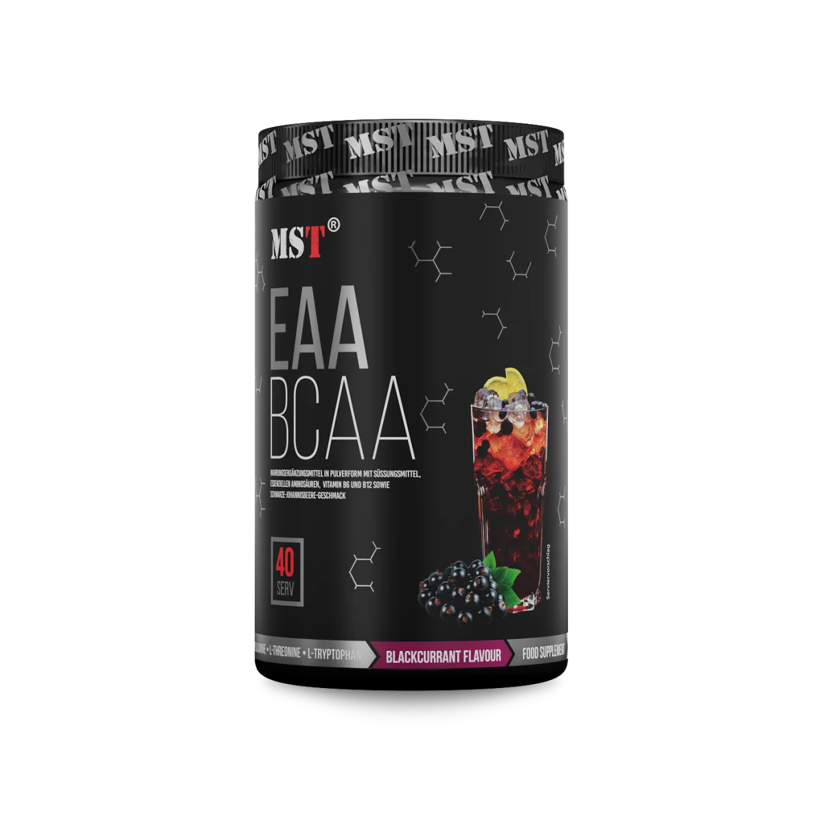 MST BCAA EAA 40serv Must sõstar