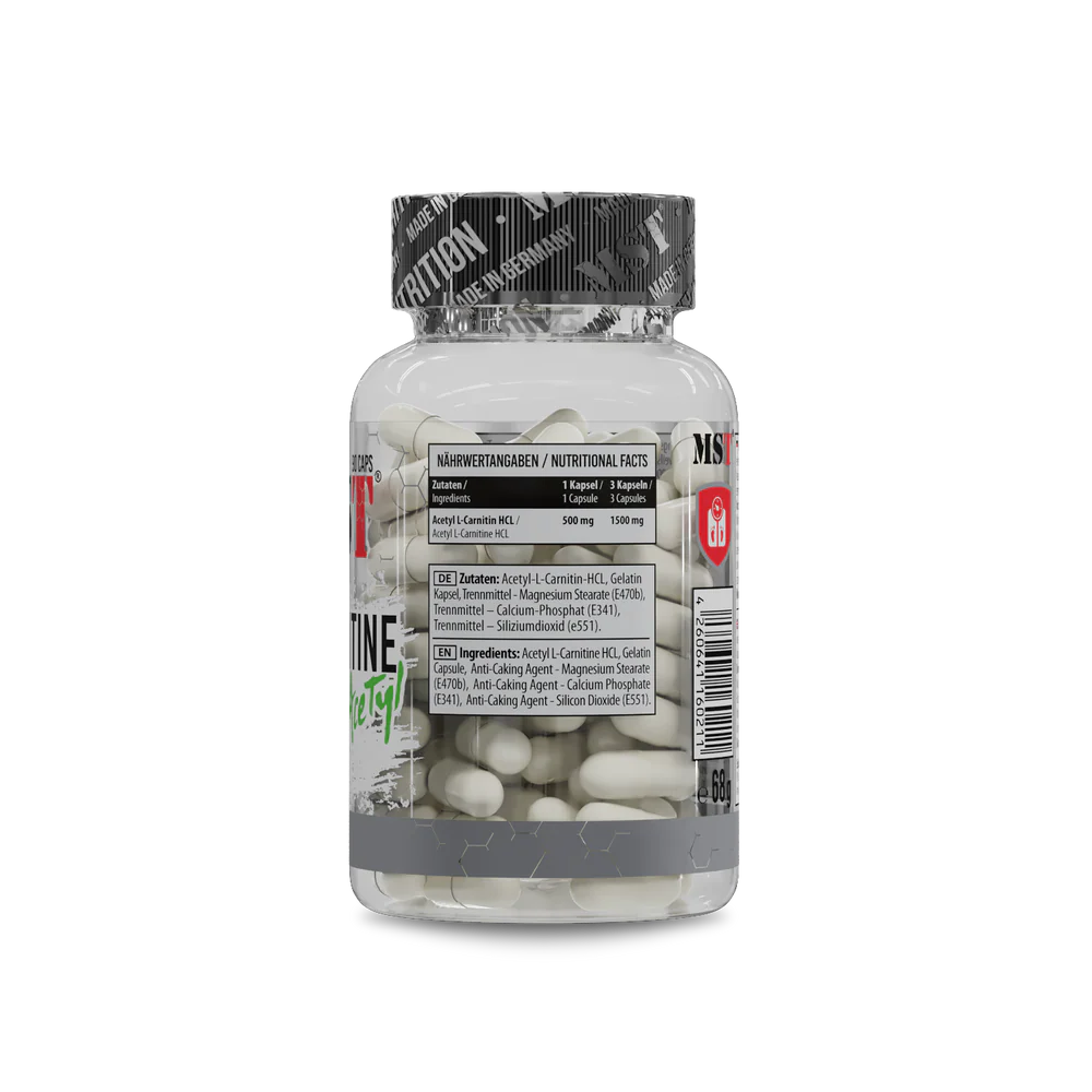 MST L-carnitine 90caps — Capsules view 2