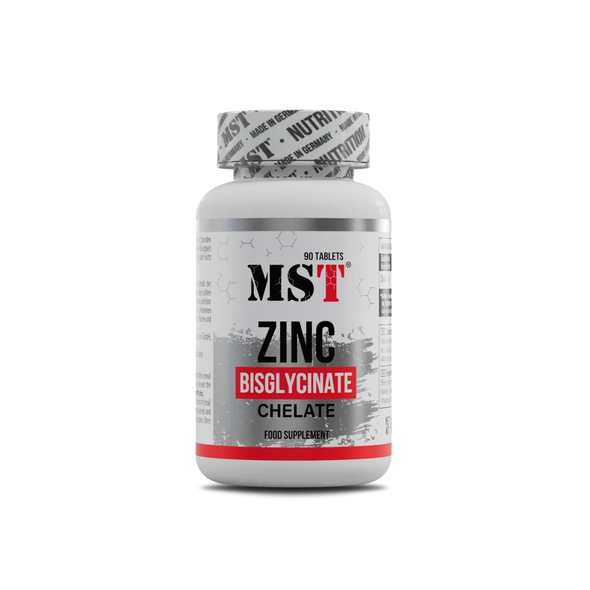 MST Zinc Chelate Bisglycinate 90tabs
