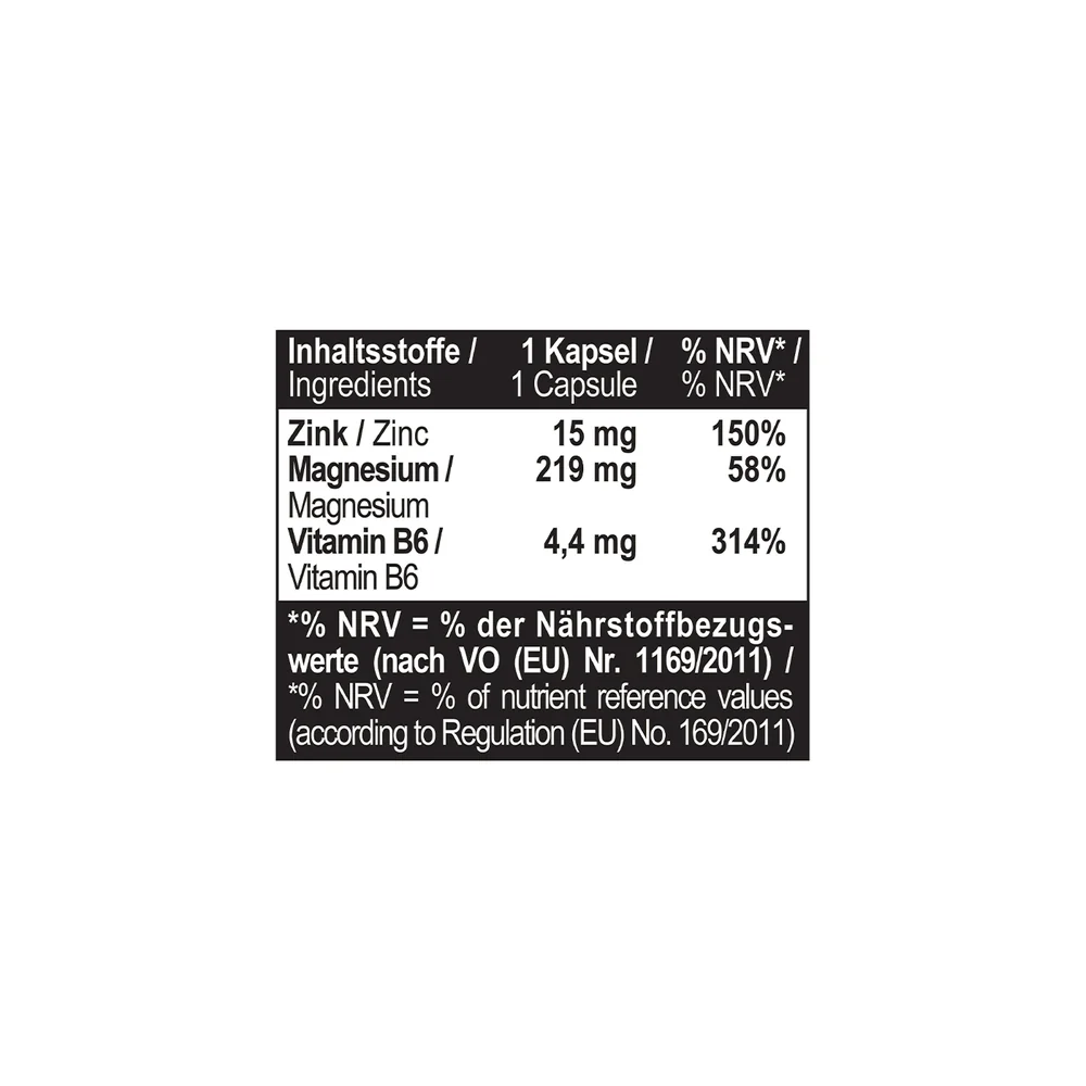 MST Zinc B6 Magnesium 60caps — Capsules view 4