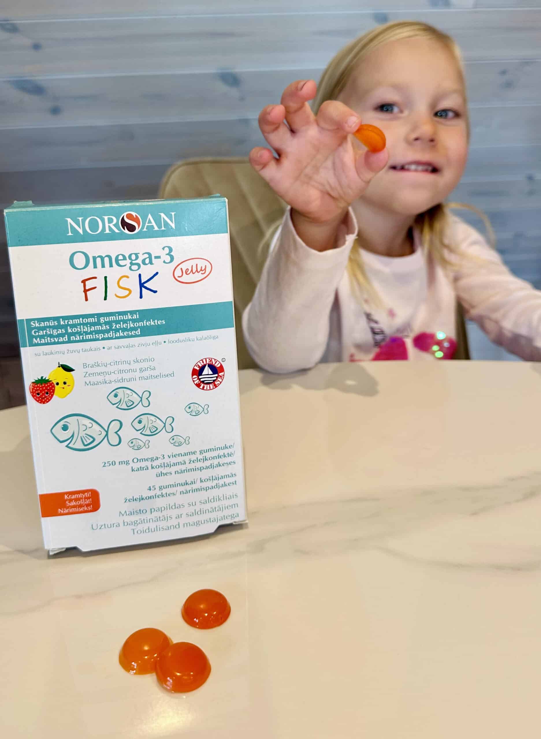 Omega-3 FISK komplekt (õli+želatiini närimispadjakesed) — Capsules view 8