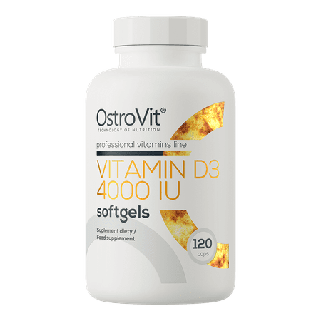OstroVit Vitamin D3 4000 IU 120caps