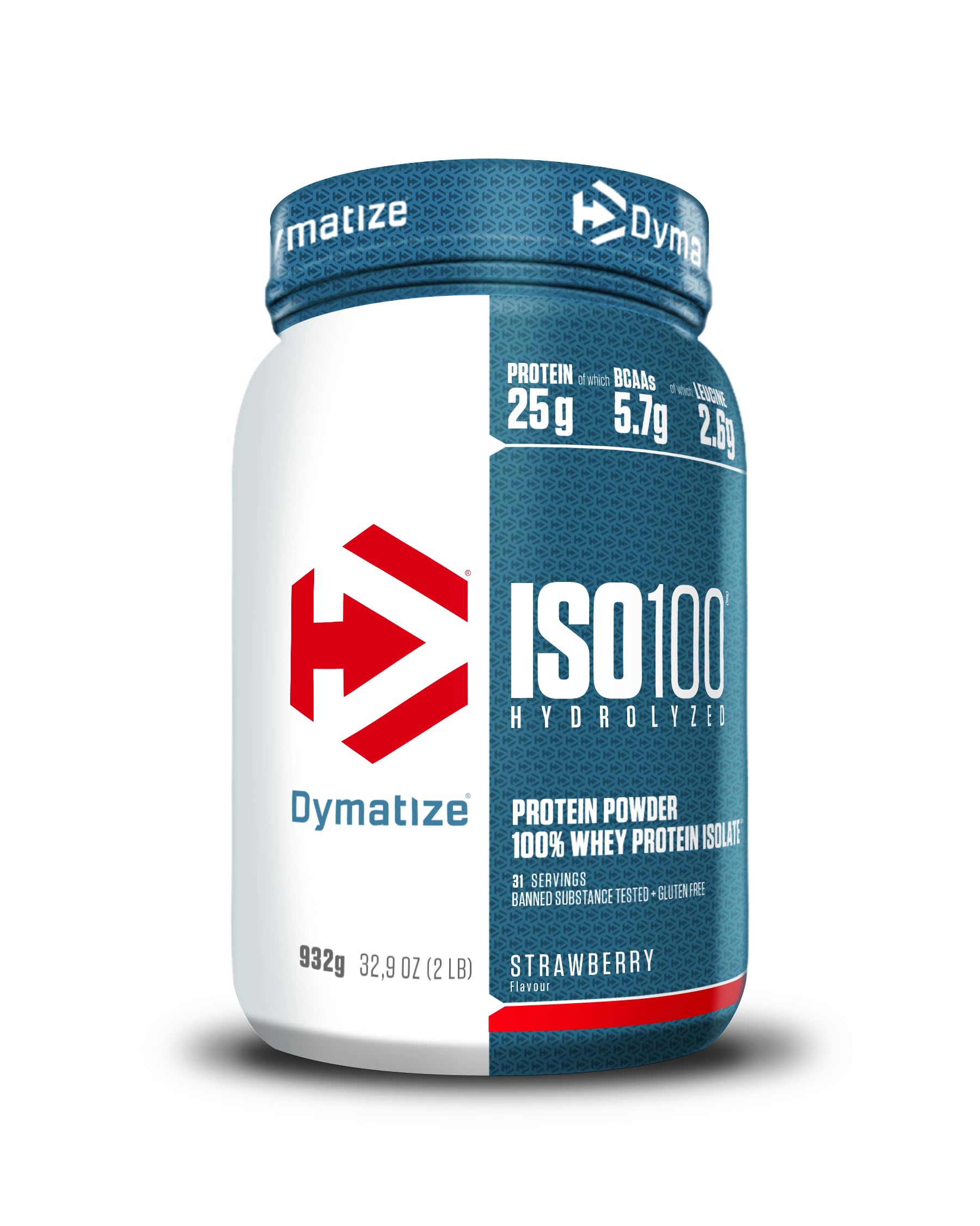Dymatize ISO 100 932g Maasikas