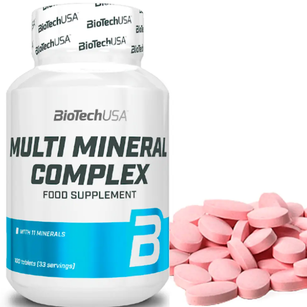 BIOTECHUSA Multi Mineral Complex 100tabl — Tabs view 2