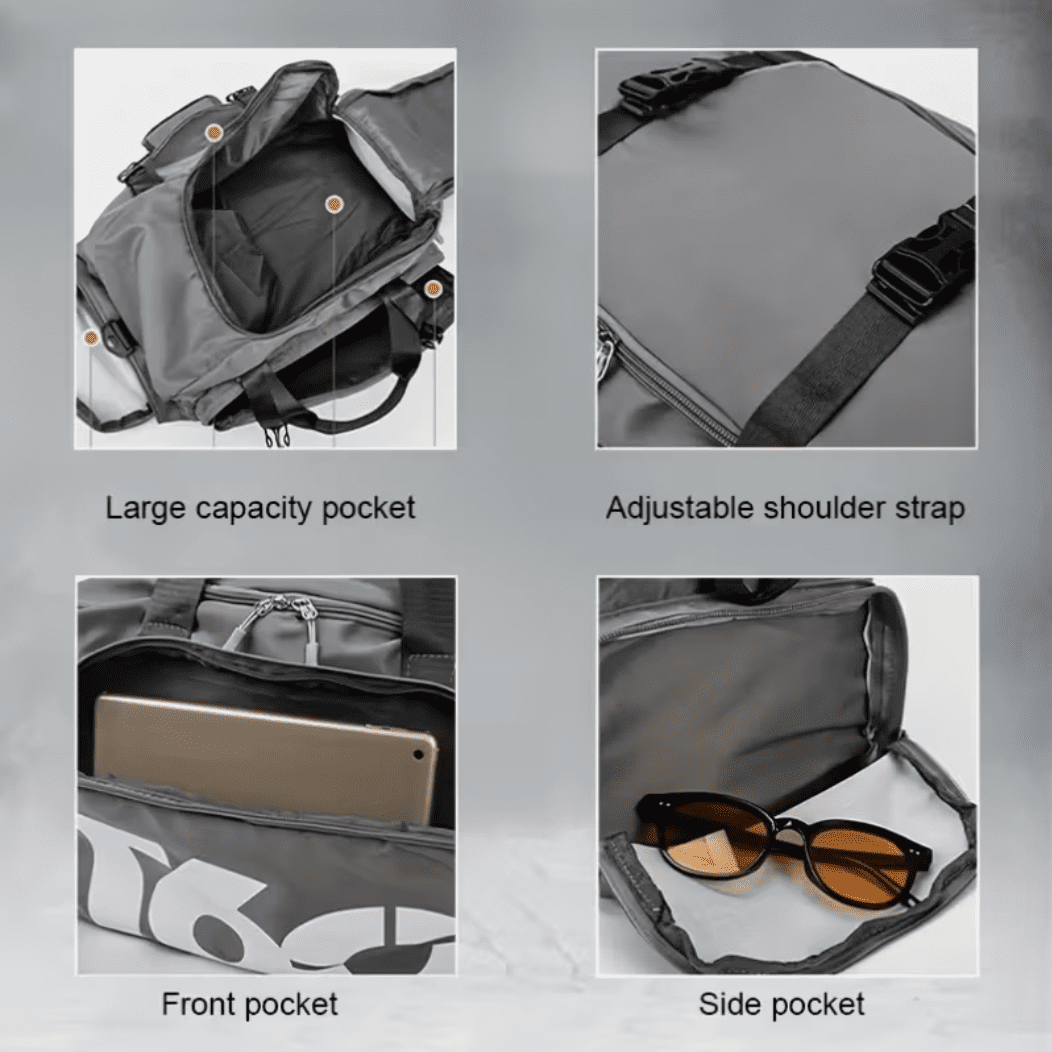 Sports bag T60 pink (roosa) TM — Accessory view 3