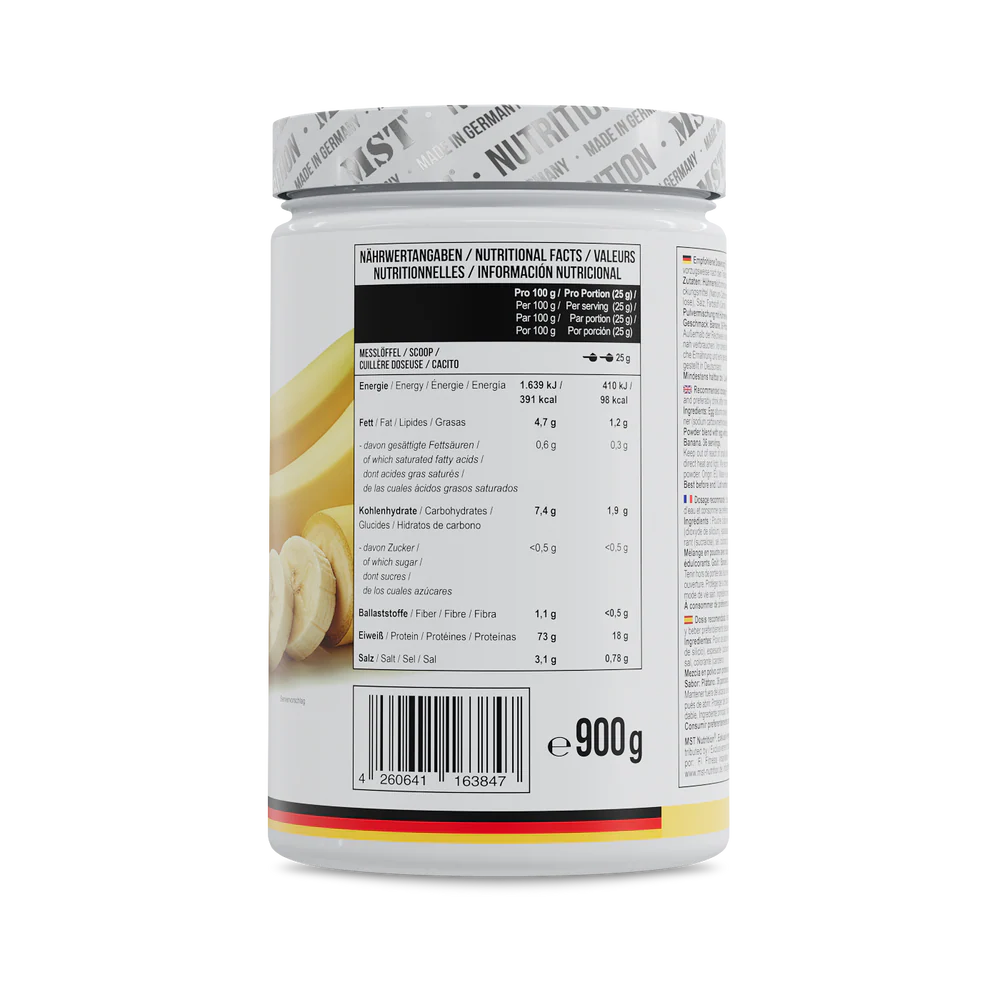 MST Protein EGG White 900g Banaan — Banana — Powder view 2