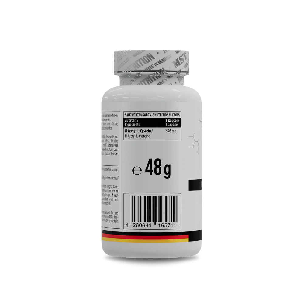MST NAC  N-Acetyl-L-Cysteine 696mg 60caps — Capsules view 2
